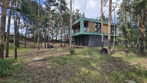 Будинок 180 м2 тераси 40 м2 ділянка 14 соток у соснах с. Романків 11 км Київ поруч Підгірці Ходосівка Лісники Нові Безрадичі