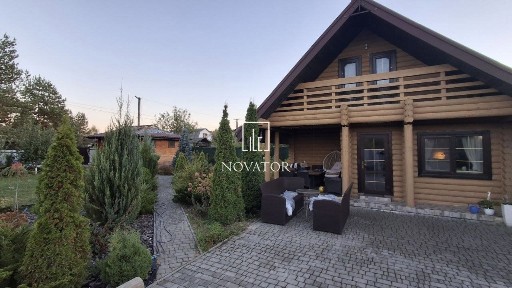 Будинок зі зруба біля озера Глорія, Клавдієво | 90 м² | 6 соток | 3 кімнати + кухня-вітальня | Баня | ЄОселя | Сертифікат | Ваучер | Без комісії