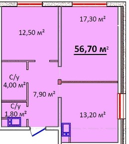 Продается 2-х комнатная квартира c видом на море в ЖК Литературный, вблизи Аркадии