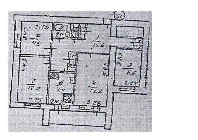 Продам 4-кімн. квартиру, район Тополь 1 AK