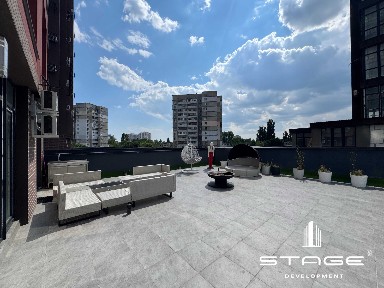 Аналог частного дома! 2к квартира 60м2 с ремонтом и террасой 120 м2 ЖК Манхеттен