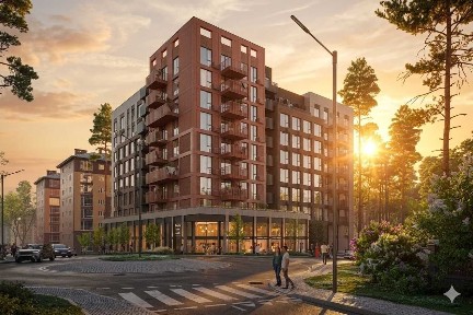 В ПРОДАЖІ квартира 53м2. Будинок з підземним паркінгом!