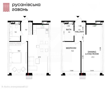 Продаж 1-кімнатної квартири ЖК Русанівська Гавань