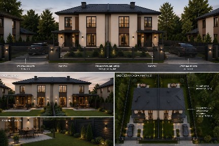 Дуплекс 140 м2 від власника с. Ходосівка центр села біля Мегамаркет Мануфактура 6 км Київ поруч Лісники Козин