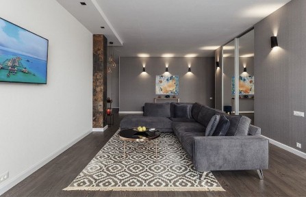 Loft 3к квартира с видом моря Аркадия 2 жемчужина
