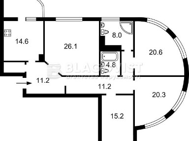 Продаж 4к квартири 139 кв. м на вул. Олени Пчілки 2 • ID 34907887