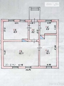 Продаж 1 поверхового будинку з ділянкою на 16 соток, 71 кв. м, 3 кімнати, на Світин • ID 34924927