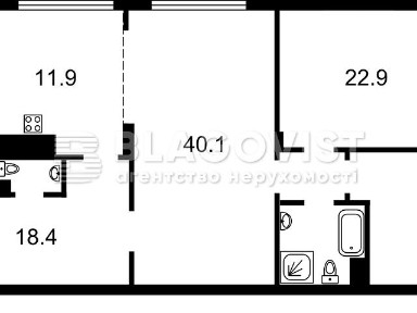 Продаж 3к квартири 131 кв. м на вул. Антоновича 131 • ID 34899777