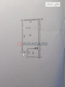 Продаж 1к квартири 35.5 кв. м на Кам'янська Дніпродзержинська 127 • ID 34895566
