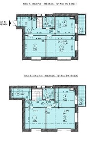 Продаж 5к квартири 123.89 кв. м на вул. Шолуденка 24/6, кв. 114 • ID 34892504
