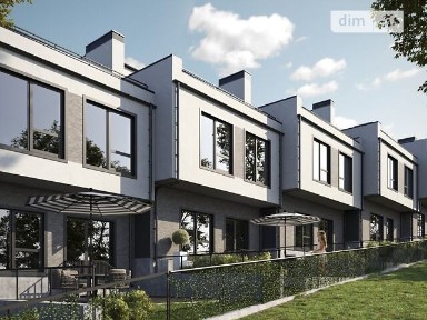 Продаж 2 поверхового таунхауса 97.94 кв. м, 4 кімнати, на вул. Лесі Українки 1 • ID 34030809