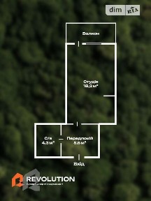 Продаж 1к квартири 30.2 кв. м на вул. Миколи Кибальчича 1Г • ID 34889843