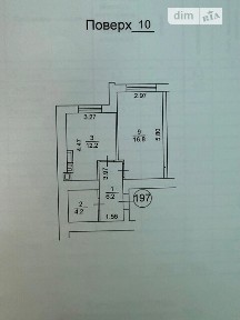 Продаж 1к квартири 39.4 кв. м на вул. Головатого 71А • ID 34885814