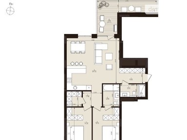 Продаж 2к квартири 91.5 кв. м на вул. Китайська 2 • ID 34882984