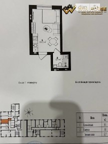Продаж 1к квартири 22.7 кв. м на пров. Ювілейний 2/1 • ID 34882244