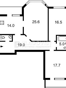 Продаж 3к квартири 107 кв. м на вул. Бориса Гмирі 6 • ID 34882194
