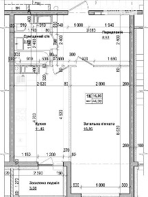 Продаж 1к квартири 44 кв. м на вул. Озерна • ID 34880924
