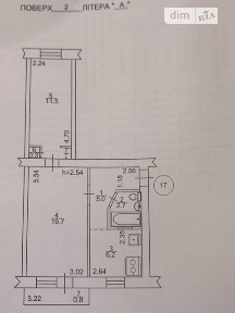 Продаж 2к квартири 43.2 кв. м на вул. Данила Щербаківського 37 • ID 34865643