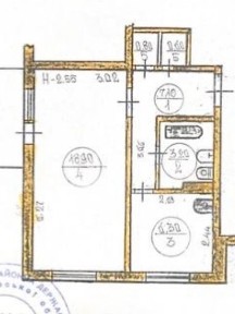 Продаж 1к квартири 36 кв. м на вул. Перемоги • ID 34865239