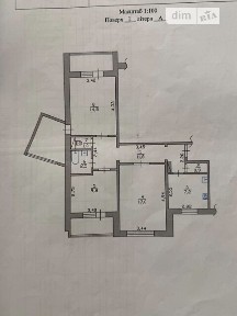 Продаж 3к квартири 72 кв. м на вул. Чорних Запорожців 56А • ID 34861051