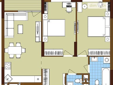 Продаж 2к квартири 68.3 кв. м на вул. Олександра Олеся 10 • ID 34860315