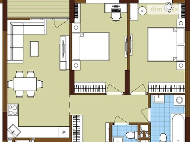 Продаж 2к квартири 68.3 кв. м на вул. Олександра Олеся 10 • ID 34860315