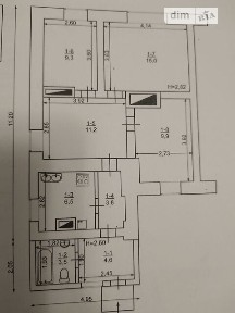 Продаж 1 поверхового будинку 55 кв. м, 4 кімнати • ID 34933619