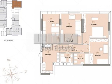 Продаж 4к квартири 107 кв. м на вул. Звіринецька 70А • ID 34933892
