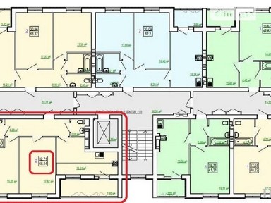 Продаж 2к квартири 68 кв. м на вул. Полтавський Шлях 184 • ID 34936176