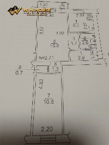 Продаж 2к квартири 44.8 кв. м на вул. Олексіївська 5 • ID 34937587
