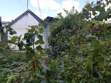 Продам будинок з земельною ділянкою, два гаража і фундамент під нову забудову