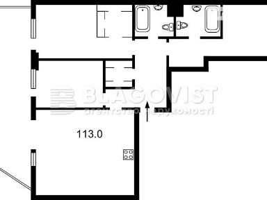 Продаж 3к квартири 118 кв. м на вул. Ґарета Джонса 12 • ID 34942727