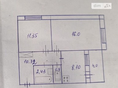 Продаж 2к квартири 55 кв. м на вул. Гетьмана Вадима 46А корпус 3 • ID 34944455