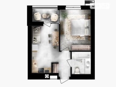 Продаж 1к квартири 39.5 кв. м на шосе Немирівське • ID 34957975