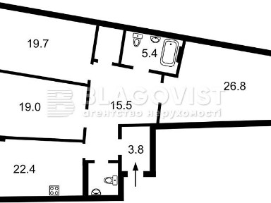 Продаж 4к квартири 120 кв. м на вул. Василя Тютюнника 28А • ID 34955432