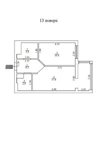 Продаж 1к квартири 40 кв. м на вул. Академіка Вільямса • ID 34955133