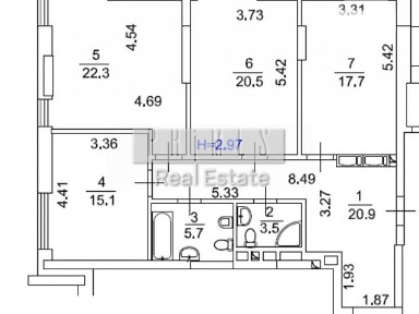 Продаж 3к квартири 105 кв. м на вул. Звіринецька 70А • ID 34960341
