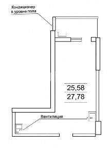 Продаж 1к квартири 27.78 кв. м на пров. Тополиний • ID 34962631