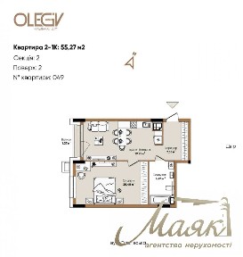 Продаж 1-к квартири в ЖК Olegiv Boutique Residence, Поділ, Татарка, ст. м. Контрактова Площа
