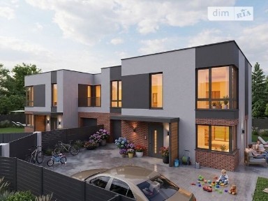 Продаж 2 поверхового таунхауса з ділянкою на 3 сотки, 132.8 кв. м, 3 кімнати, на вул. Щаслива • ID 34988192
