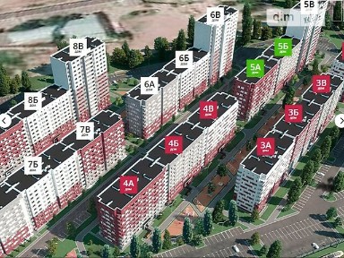 Продаж 1к квартири 42.1 кв. м на вул. Борткевича 15 • ID 34968866