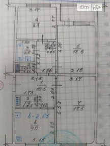 Продаж 3к квартири 65 кв. м на вул. Центральна • ID 34968266