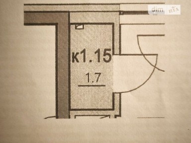Продаж комерційного приміщення на вул. Олени Степанівни 8, площа 1.7 кв. м • ID 34969432