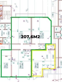 Продаж комерційного приміщення на пров. Середньофонтанський 1А, площа 207.6 кв. м • ID 33353436