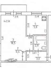 Продаж 1к квартири 31.5 кв. м на вул. Франтішка Крала 25 • ID 34971785