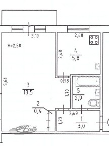 Продаж 1к квартири 31.5 кв. м на вул. Франтішка Крала 25 • ID 34971785