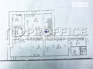 Оренда офісного приміщення на Костьольна, приміщень - 3, поверх - 1 • ID 34973376