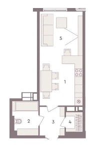 Продаж 1к квартири 34.29 кв. м на дор. Кільцева 3 • ID 34987081
