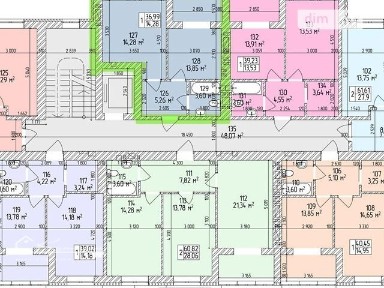 Продаж 1к квартири 37 кв. м на вул. Кобилянської Ольги 1 • ID 34985667
