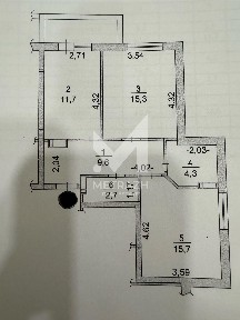 Продаж 2-кімнатна квартира без ремонту в ЖК «Кришталеві Джерела», вул. Заболотного 148В
